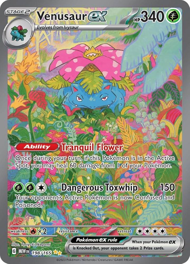 Venusaur EX 198/165