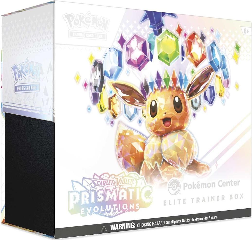 Prismatic Evolutions Pokemon Center Elite Trainer Box (Exclusive)
