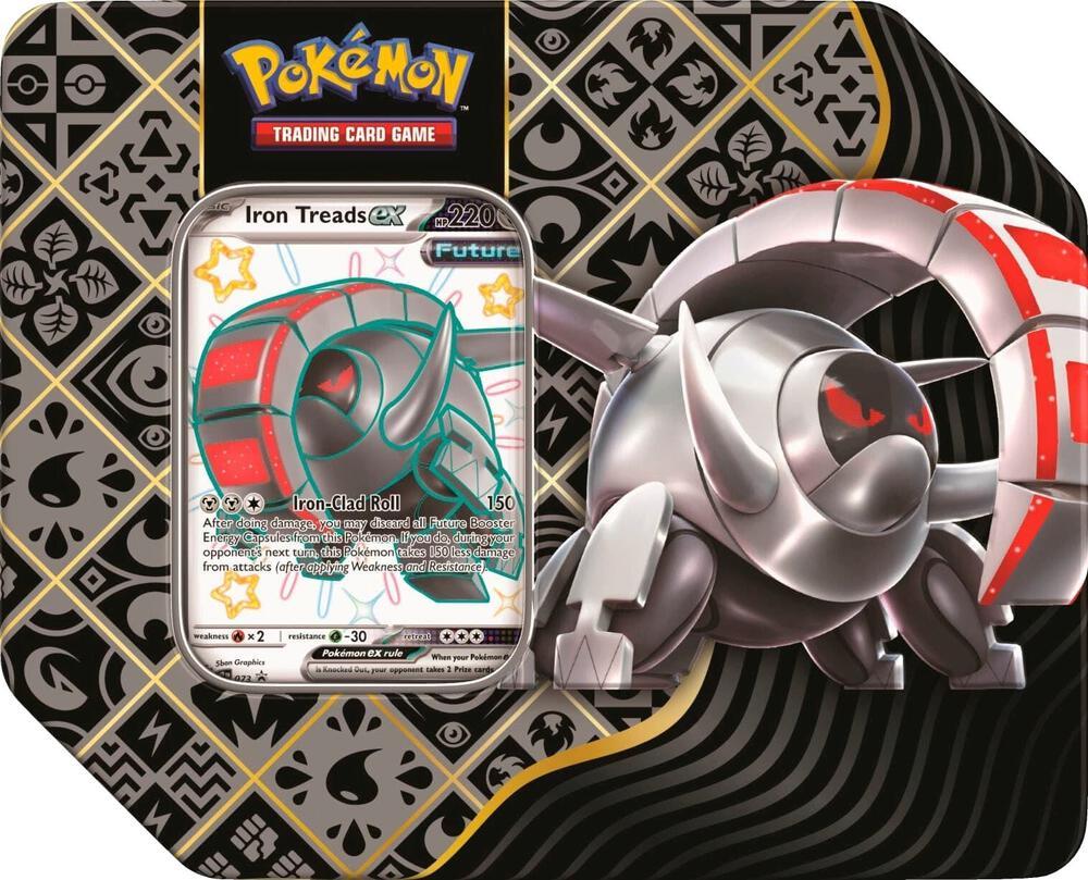 Paldean Fates Tin [Iron Treads EX]