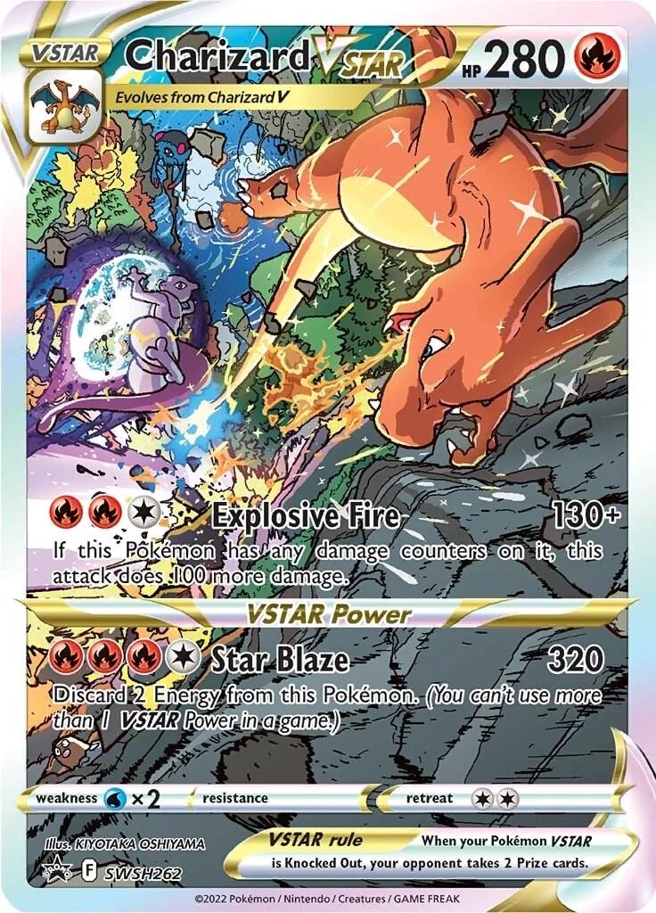 GRADED: Charizard VSTAR PSA 9 SWSH262