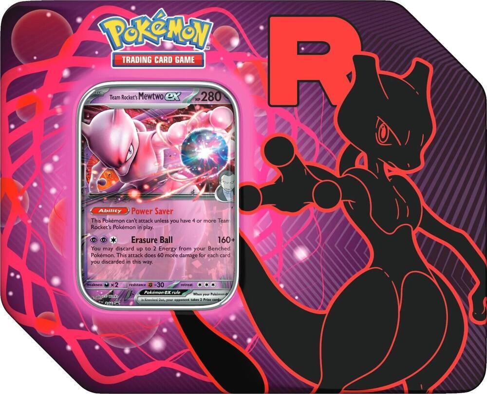 Team Rocket Tin [Mewtwo EX]