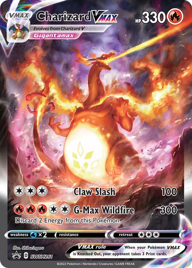 GRADED: Charizard VMAX PSA 9 SWSH261