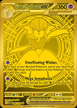 Mega Gardevoir EX 187/132