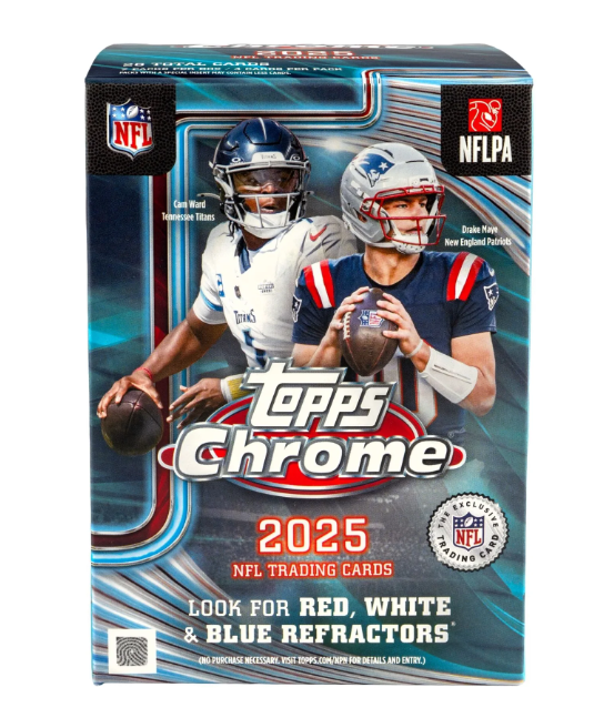 2025 Topps Chrome Football - Value Box