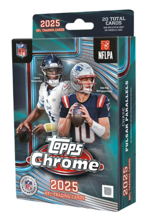 2025 Topps Chrome Football - Hanger Box
